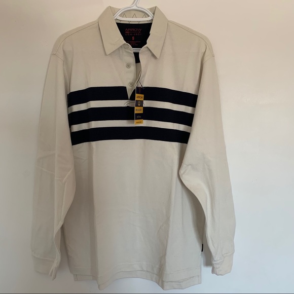 Arrow long sleeve polo shirts cheap